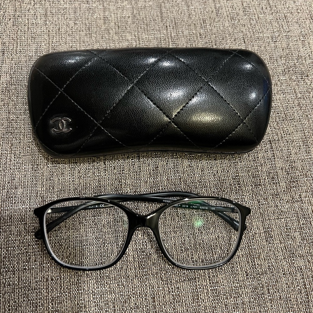 Chanel prescription frames / glasses - Black - 3219 C 501